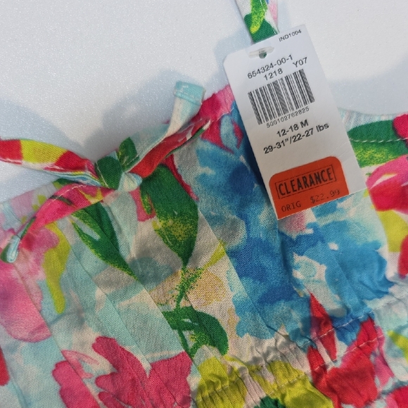 Old Navy NWT Baby Floral Dress - Picture 2 of 7